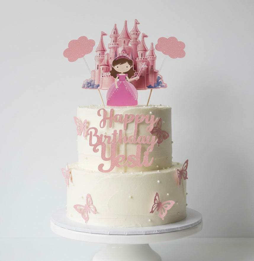 Princess & Castle HBD Decoration