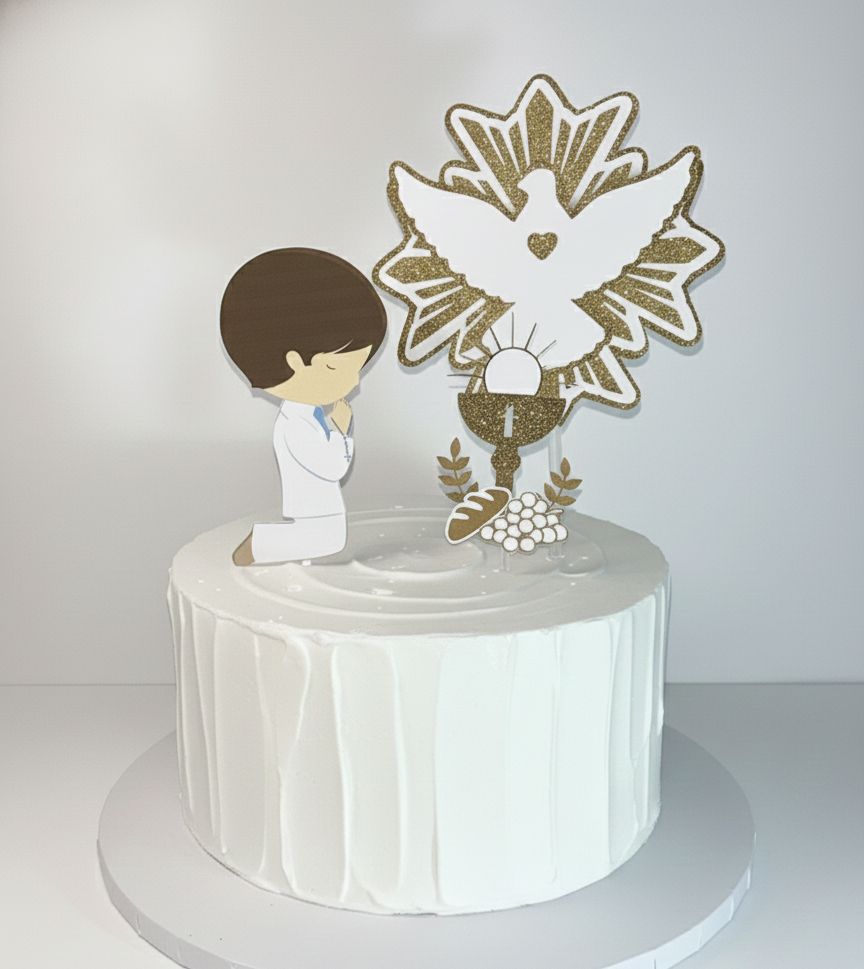 First Communion Cake Decoration