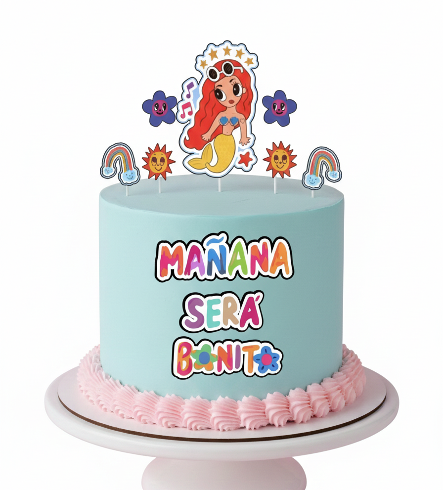 Mañana Sera Bonito Cake Decoration